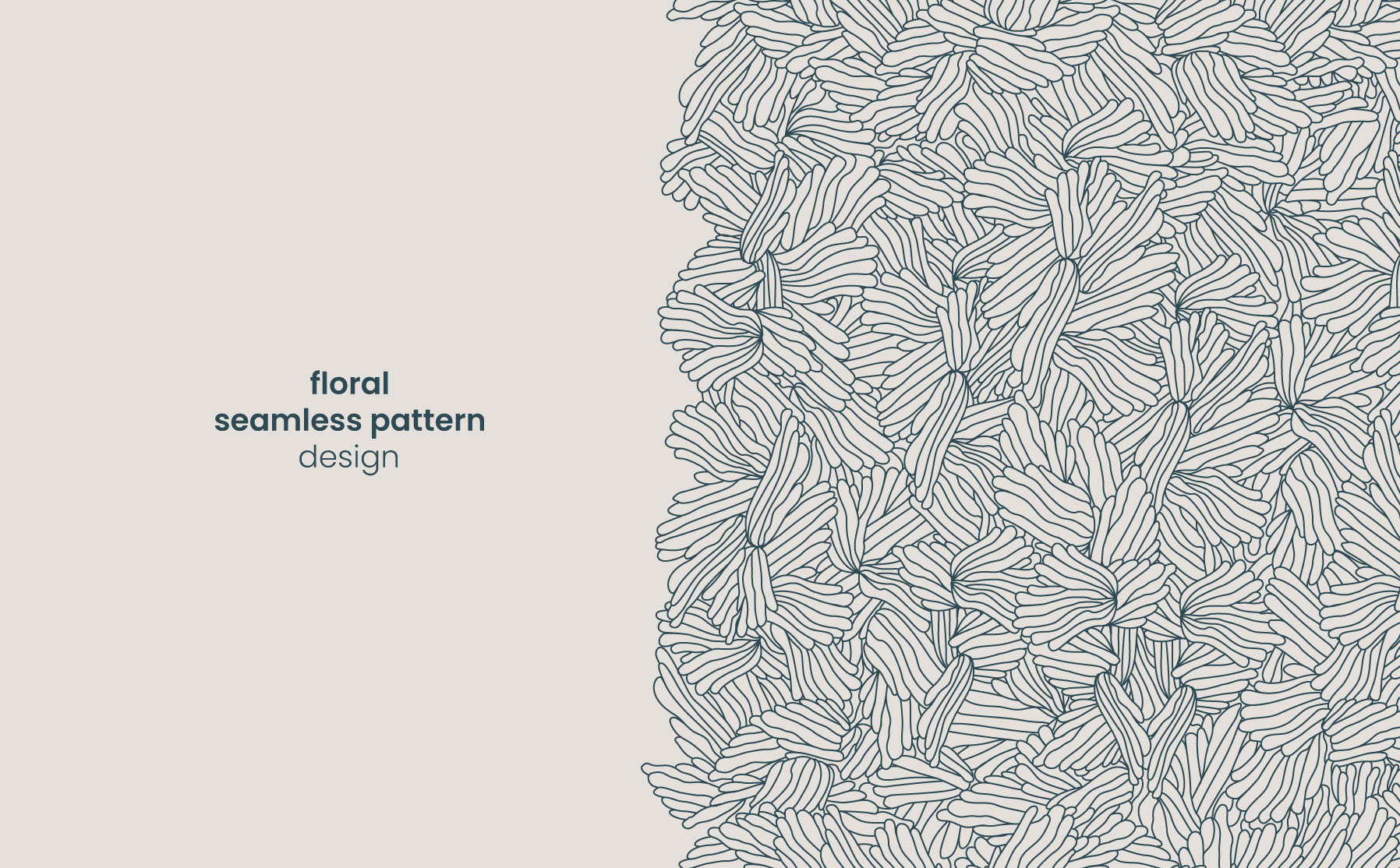 Floral Seamless Pattern - zdjęcie 2