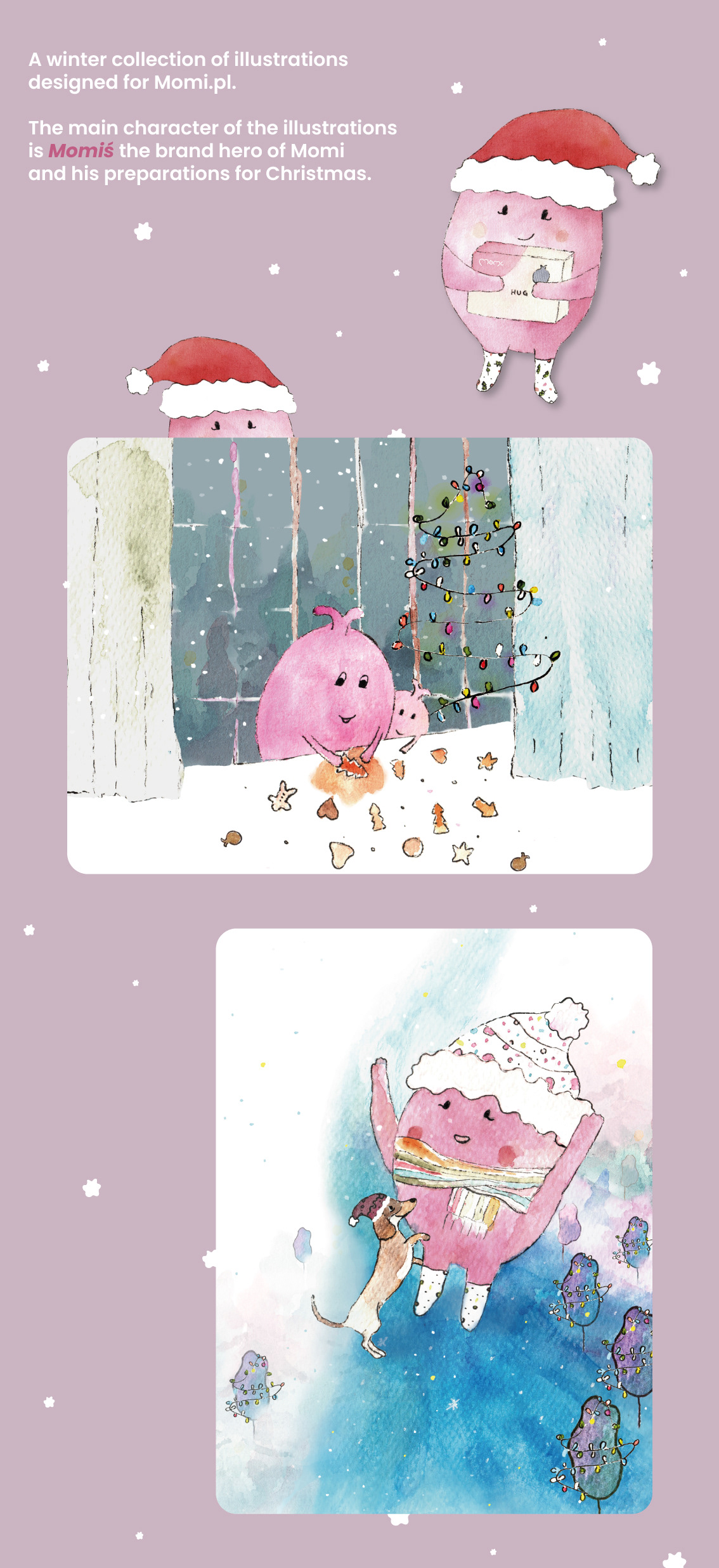 Winter Illustrations for Momi.pl - zdjęcie 3
